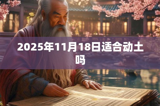 2025年11月18日适合动土吗 2025年11月18日适合动土吗