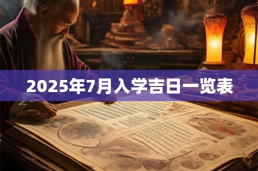 2026年7月入学吉日一览表 2026年7月入学吉日一览表