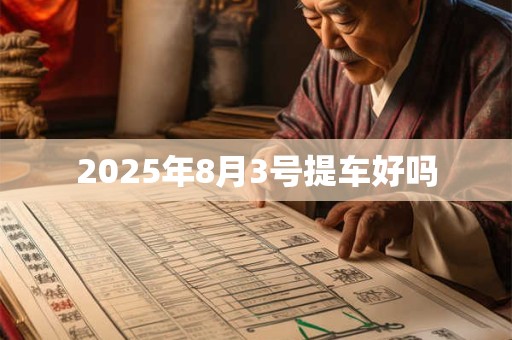 2025年8月3号提车好吗 2025年8月3号提车好吗