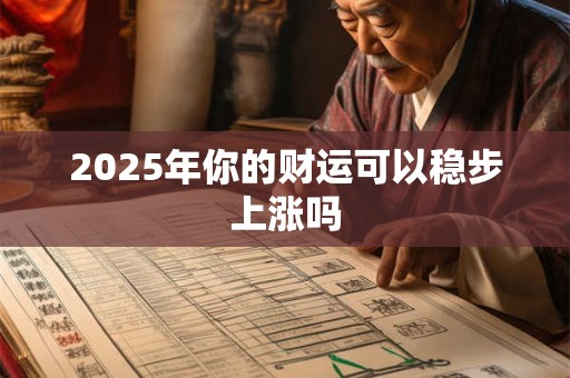 2025年你的财运可以稳步上涨吗 2025年你的财运可以稳步上涨吗