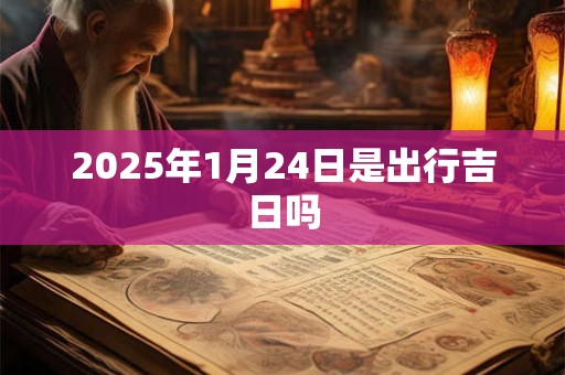 2025年1月24日是出行吉日吗 2025年1月24日是出行吉日吗