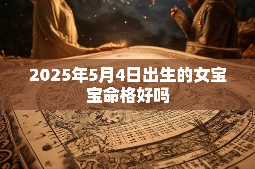 2026年5月4日出生的女宝宝命格好吗 2026年5月4日出生的女宝宝命格好吗