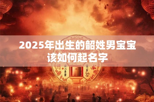 2025年出生的韶姓男宝宝该如何起名字 2025年出生的韶姓男宝宝该如何起名字