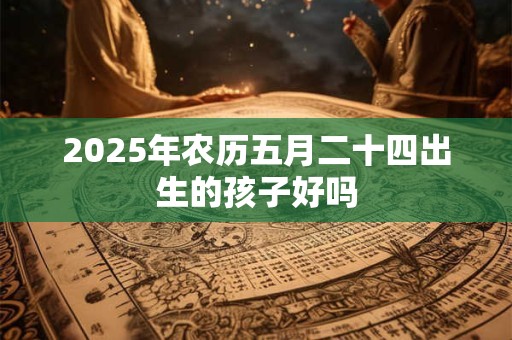 2025年农历五月二十四出生的孩子好吗