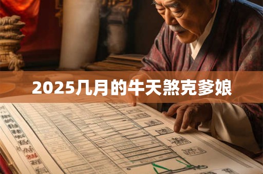 2025几月的牛天煞克爹娘