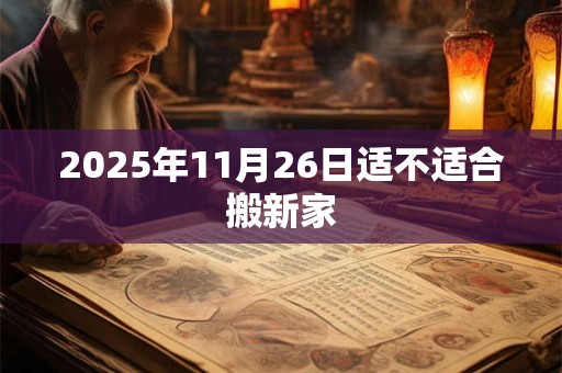 2025年11月26日适不适合搬新家