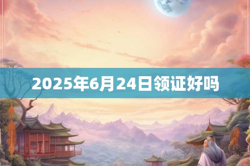 2025年6月24日领证好吗 2025年6月24日领证好吗