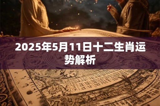 2025年5月11日十二生肖运势解析