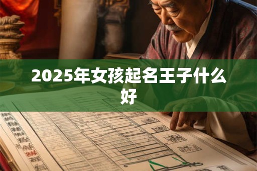 2025年女孩起名王子什么好 2025年女孩起名王子什么好