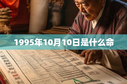 1995年10月10日是什么命 1995年10月10日是什么命