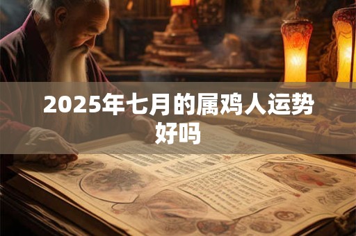 2025年七月的属鸡人运势好吗 2025年七月的属鸡人运势好吗