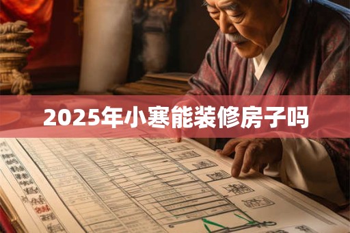 2026年小寒能装修房子吗 2026年小寒能装修房子吗