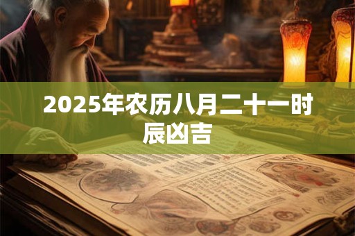 2025年农历八月二十一时辰凶吉