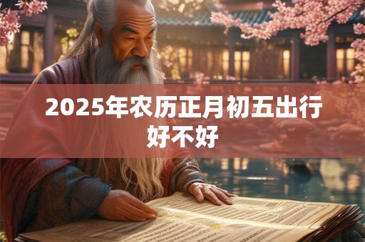 2025年农历正月初五出行好不好 2025年农历正月初五出行好不好
