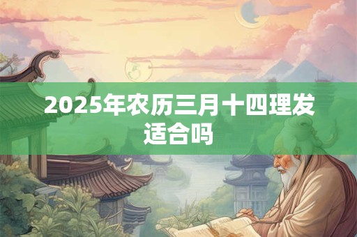 2025年农历三月十四理发适合吗 2025年农历三月十四理发适合吗