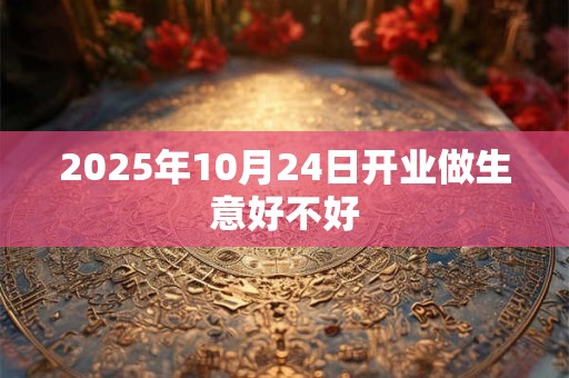 2025年10月24日开业做生意好不好