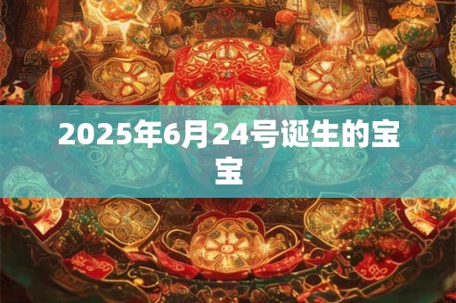 2025年6月24号诞生的宝宝 2025年6月24号诞生的宝宝