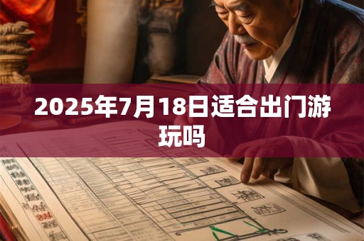 2025年7月18日适合出门游玩吗 2025年7月18日适合出门游玩吗