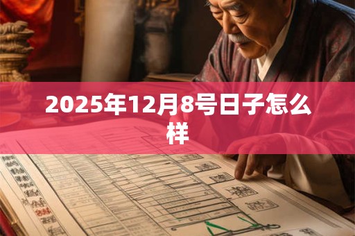 2025年12月8号日子怎么样 2025年12月8号日子怎么样