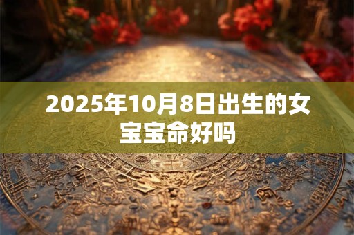 2025年10月8日出生的女宝宝命好吗