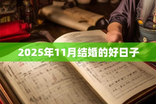 2025年11月结婚的好日子