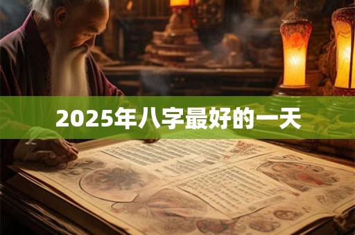 2025年八字最好的一天
