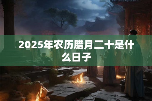 2025年农历腊月二十是什么日子 2025年农历腊月二十是什么日子