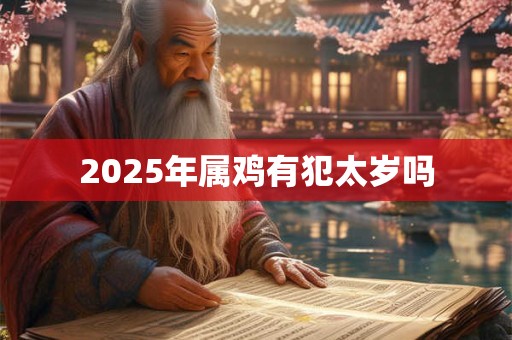 2025年属鸡有犯太岁吗 2025年属鸡有犯太岁吗