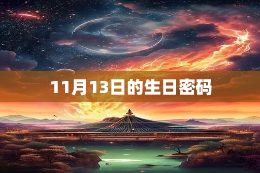 11月13日的生日密码