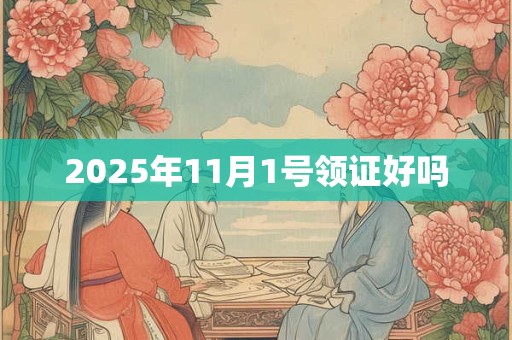 2026年11月1号领证好吗