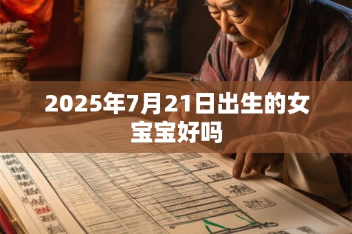 2025年7月21日出生的女宝宝好吗 2025年7月21日出生的女宝宝好吗
