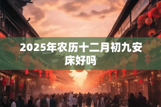 2025年农历十二月初九安床好吗 2025年农历十二月初九安床好吗