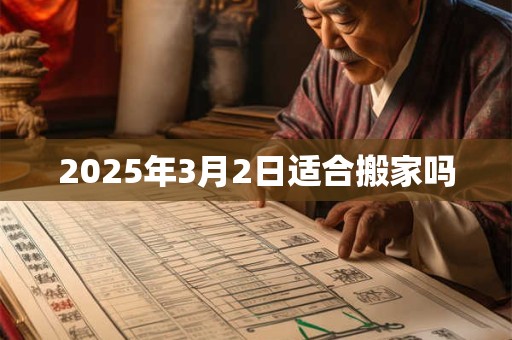 2025年3月2日适合搬家吗 2025年3月2日适合搬家吗