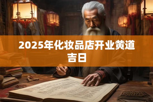 2026年化妆品店开业黄道吉日