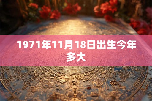 1971年11月18日出生今年多大 1971年11月18日出生今年多大