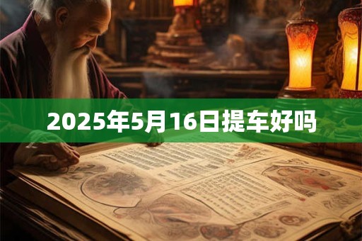 2025年5月16日提车好吗 2025年5月16日提车好吗
