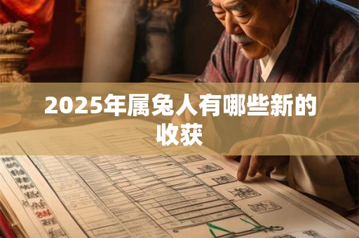 2026年属兔人有哪些新的收获 2026年属兔人有哪些新的收获