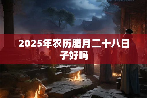 2025年农历腊月二十八日子好吗