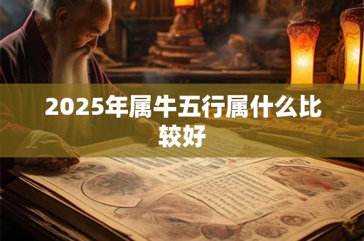 2025年属牛五行属什么比较好 2025年属牛五行属什么比较好