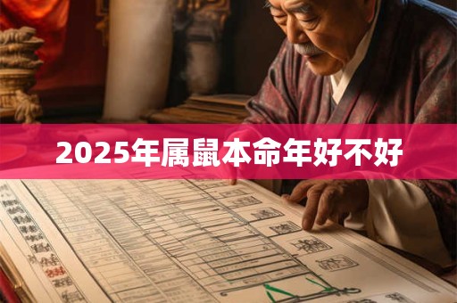 2025年属鼠本命年好不好