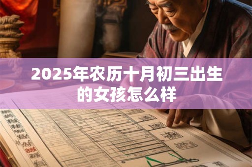 2025年农历十月初三出生的女孩怎么样 2025年农历十月初三出生的女孩怎么样