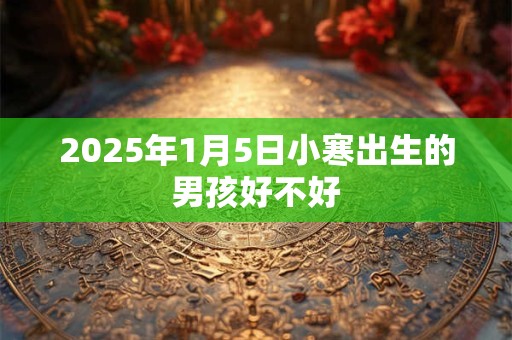 2025年1月5日小寒出生的男孩好不好 2025年1月5日小寒出生的男孩好不好