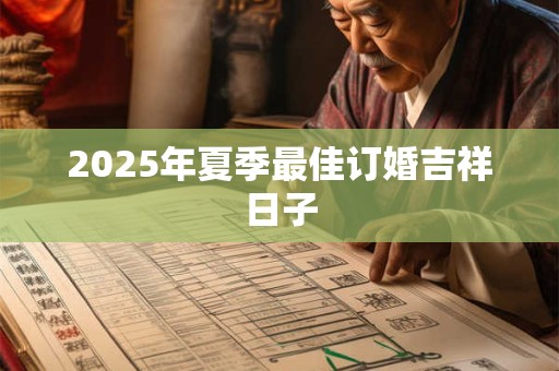 2025年夏季最佳订婚吉祥日子 2025年夏季最佳订婚吉祥日子