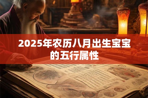 2025年农历八月出生宝宝的五行属性 2025年农历八月出生宝宝的五行属性