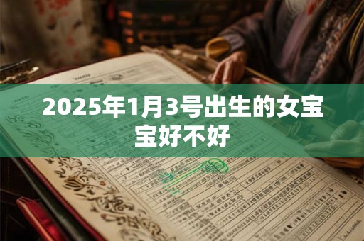 2025年1月3号出生的女宝宝好不好 2025年1月3号出生的女宝宝好不好
