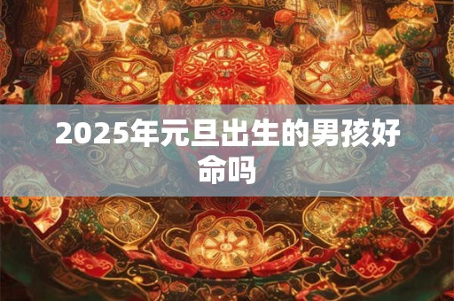 2025年元旦出生的男孩好命吗 2025年元旦出生的男孩好命吗