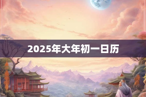 2026年大年初一日历 2026年大年初一日历