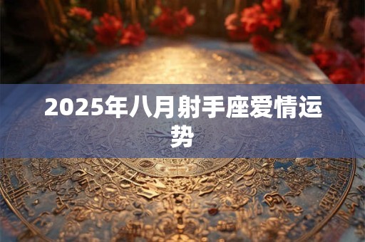 2025年八月射手座爱情运势