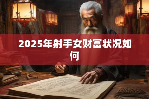 2025年射手女财富状况如何 2025年射手女财富状况如何