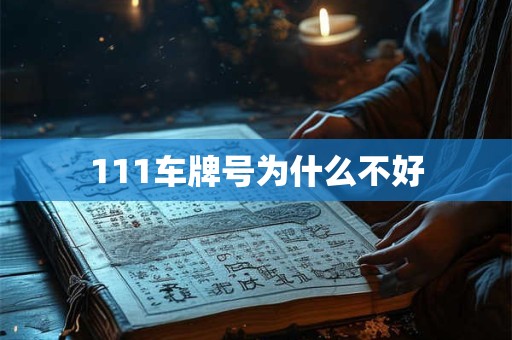 111车牌号为什么不好 111车牌号为什么不好